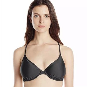 Body Glove Women's Black Solo Underwire Bikini Top